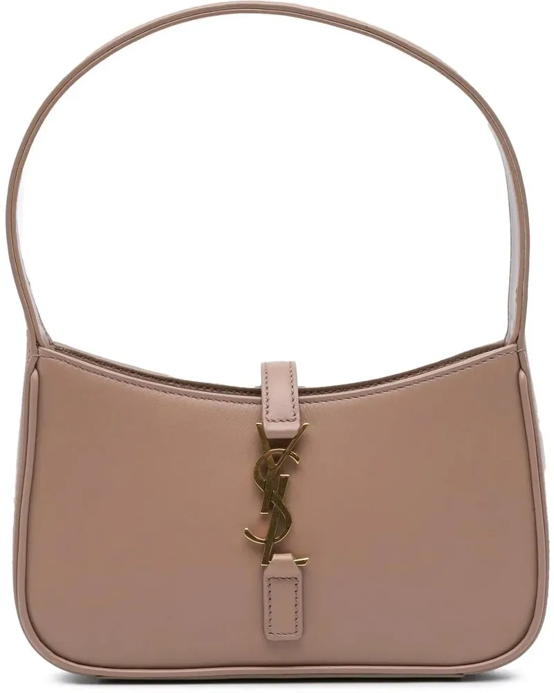 Saint Laurent Hobo Bags 2022 Mini Calfskin Le 5 a 7 Shoulder Bag braun Braun