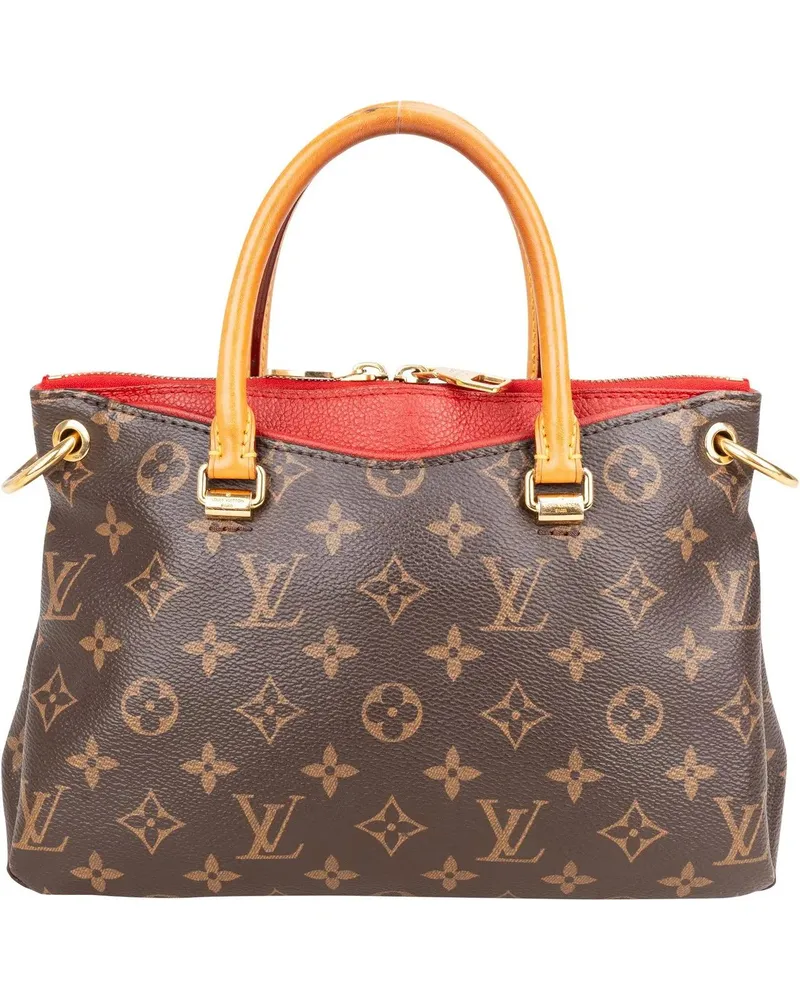 Louis Vuitton Crossbody Bags  Canvas Monogram Pallas PM Handbag braun Braun