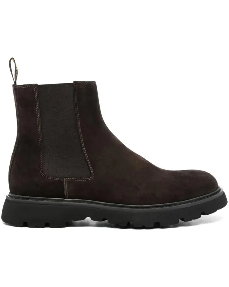 Doucal´s Stiefel Ankle Boots With Smooth Cow Leather braun Braun