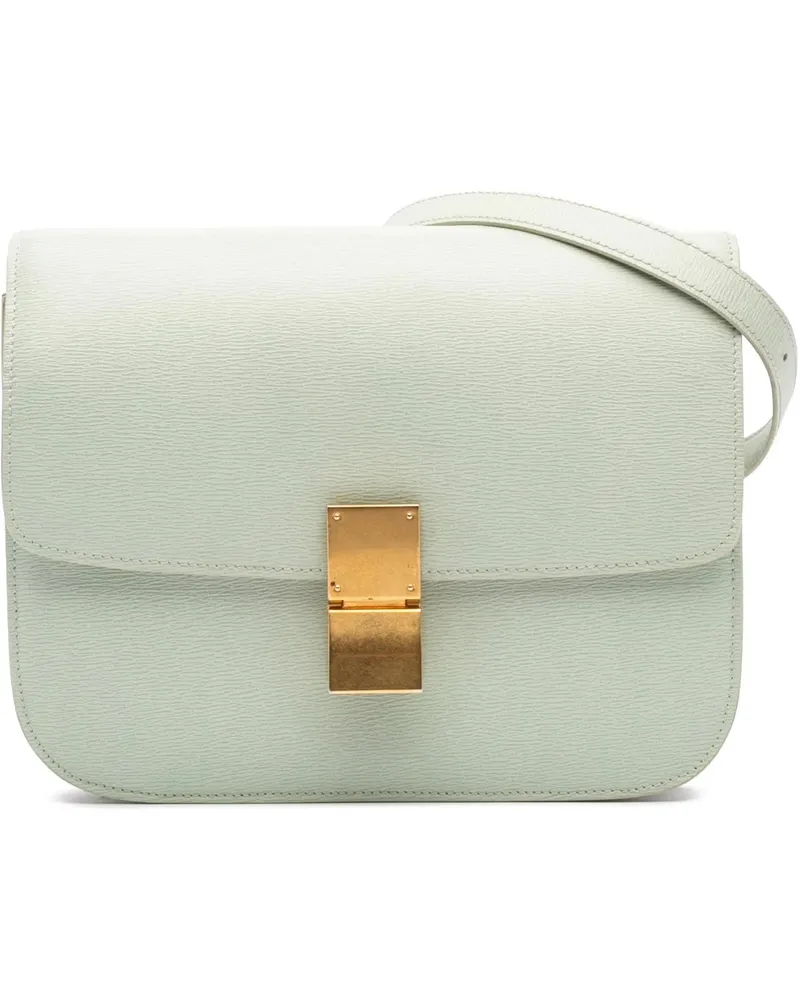 Celine Hobo Bags 2017 Medium Calfskin Classic Box grün Grün