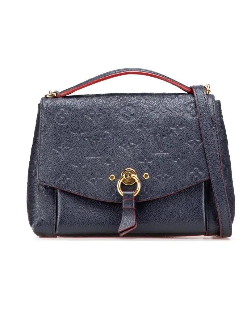 Louis Vuitton Hobo Bags Monogram Empreinte Blanche BB blau Blau