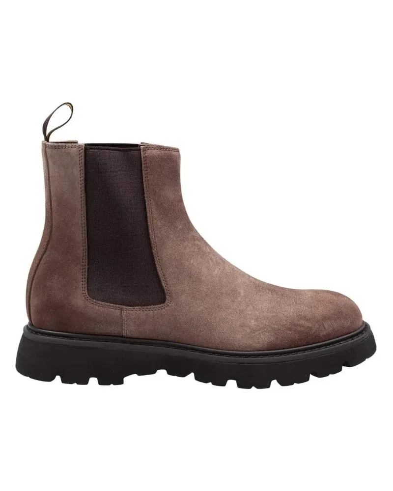 Doucal´s Stiefel Espresso Suede Beatles Ankle Boot braun Braun