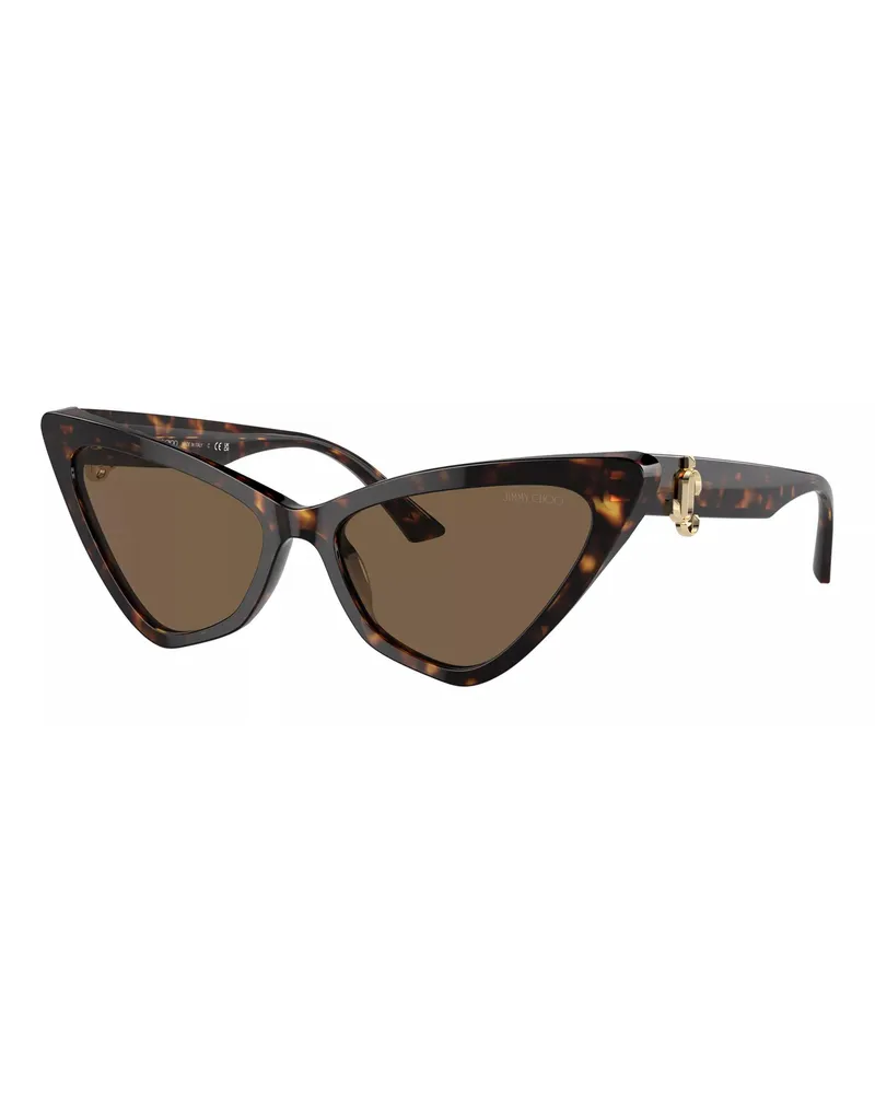 Jimmy Choo Sonnenbrille  brown Braun