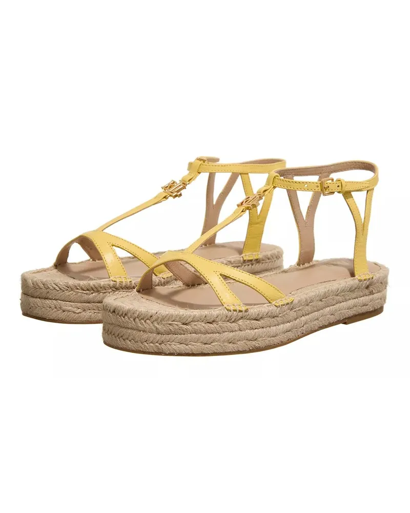 Ralph Lauren Sandalen Payton Espadrilles Flat gelb Gelb