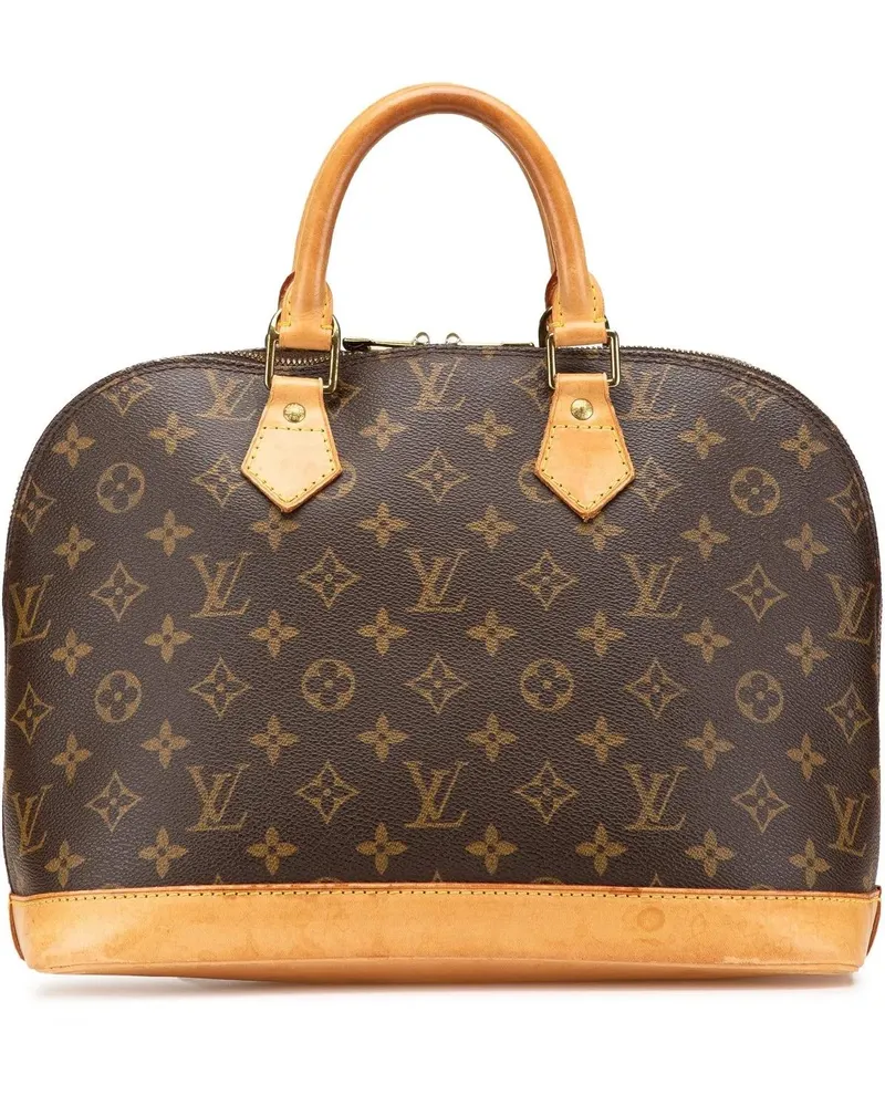 Louis Vuitton Crossbody Bags 1999 Monogram Alma PM braun Braun