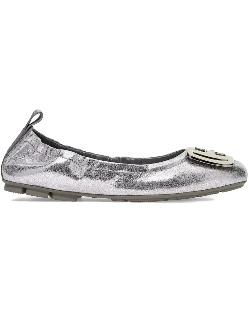 Hogan Ballerinas Ballet Flats Silver silberfarben 