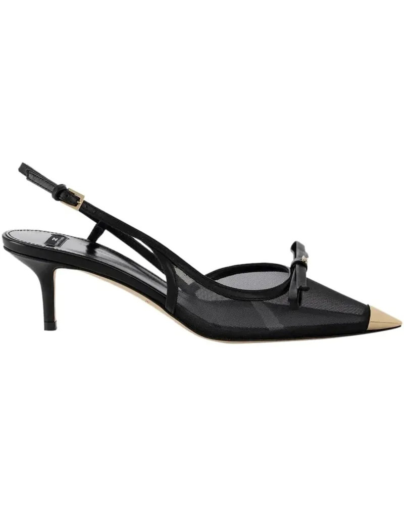Elisabetta Franchi Sandalen Sandals Black schwarz Schwarz