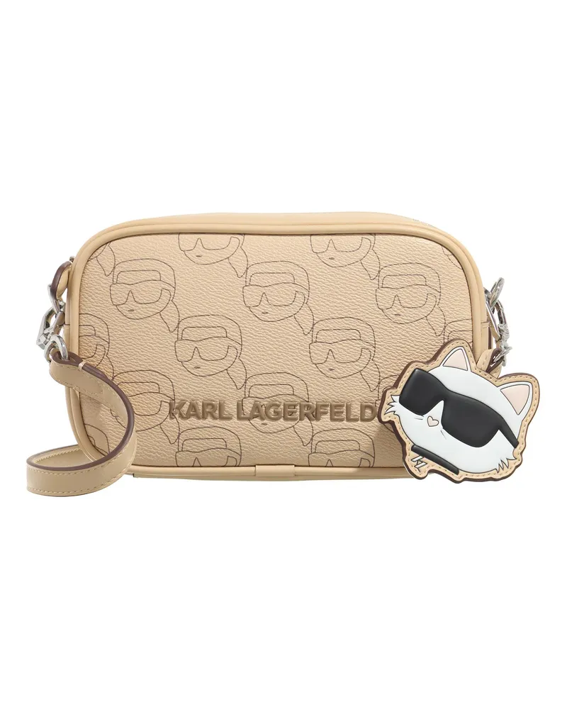 Karl Lagerfeld Crossbody Bags Ikon Mono Cc Camera Bag beige Beige