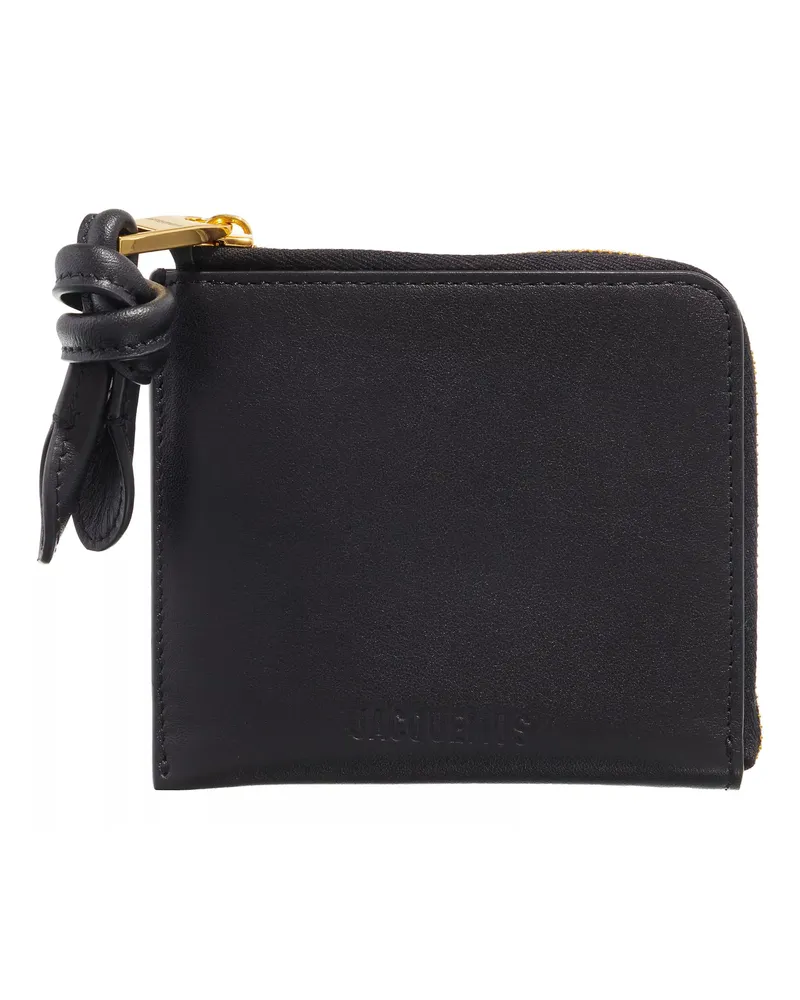 Jacquemus Portemonnaies Wallet schwarz Schwarz