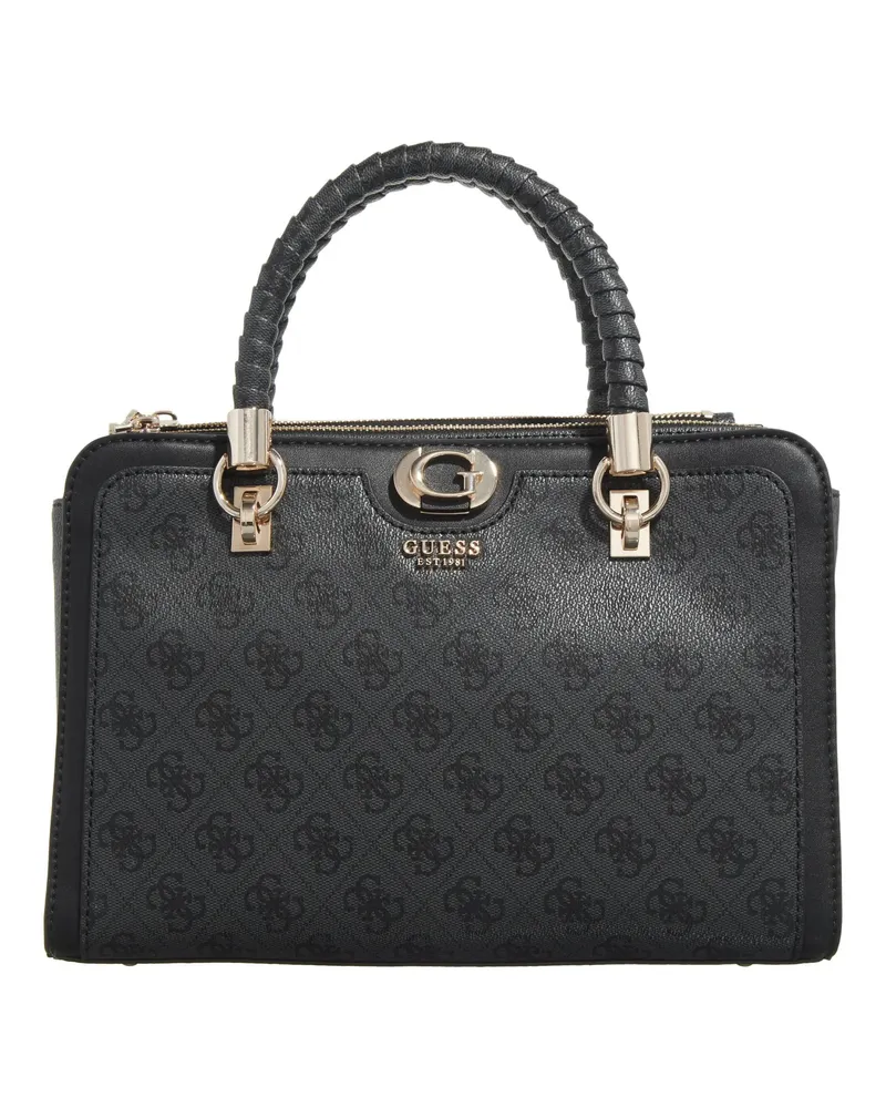 Guess Satchels Orlina Logo Society Satchel dunkelgrau 