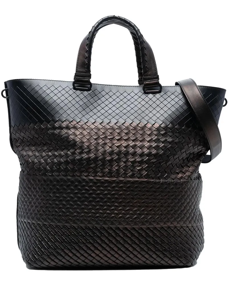 Bottega Veneta Hobo Bags Nappa Intrecciato Imperatore Convertible Tote braun Braun