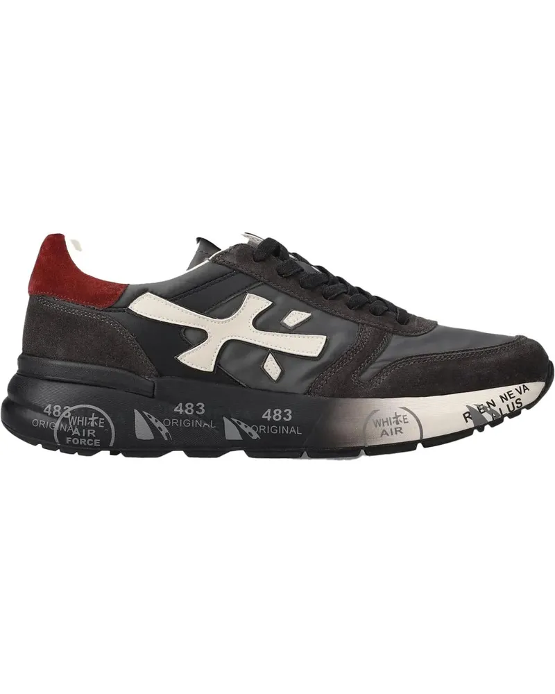 Premiata Low-Top Sneaker Heren Mick grau Grau