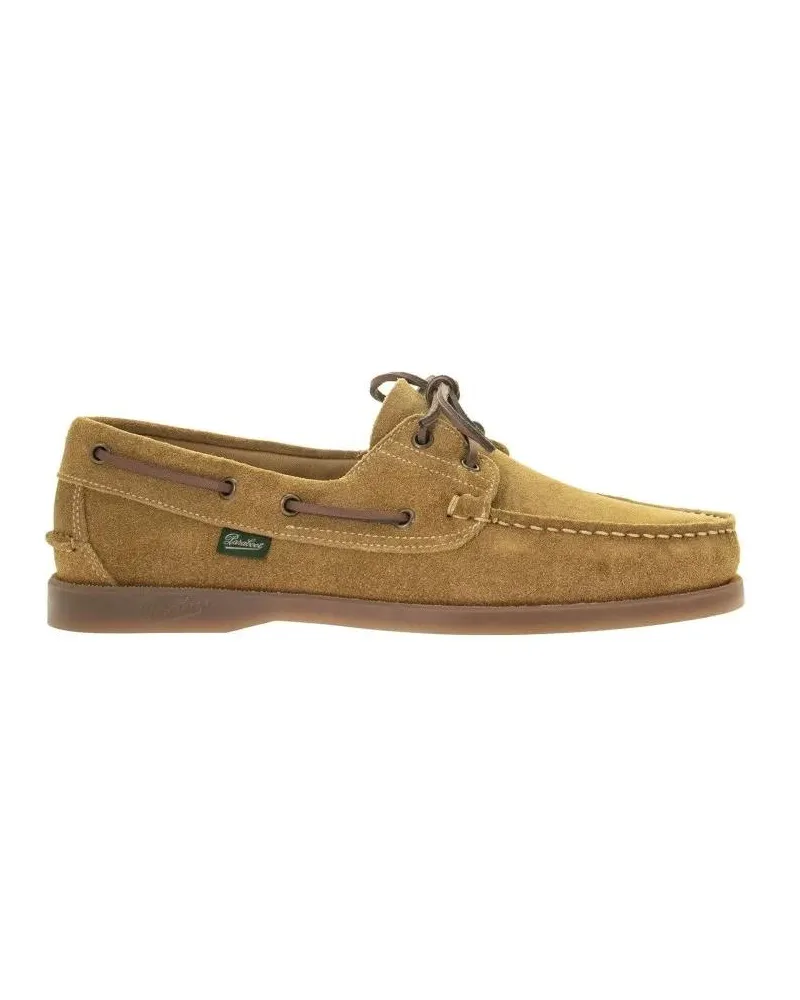 Paraboot Loafer Barth - Suede Boat Shoes braun Braun