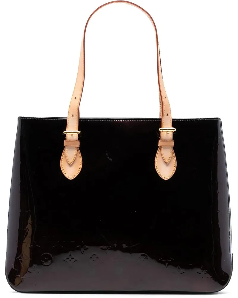 Louis Vuitton Shopper Monogram Vernis Brentwood orange Orange