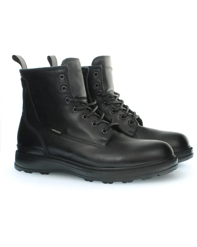 Woolrich Stiefel Boots Black schwarz Schwarz