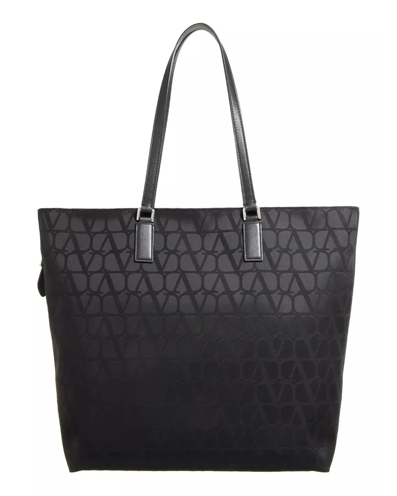 Valentino Garavani Shopper Tiole Iconographe Tote Bag Schwarz