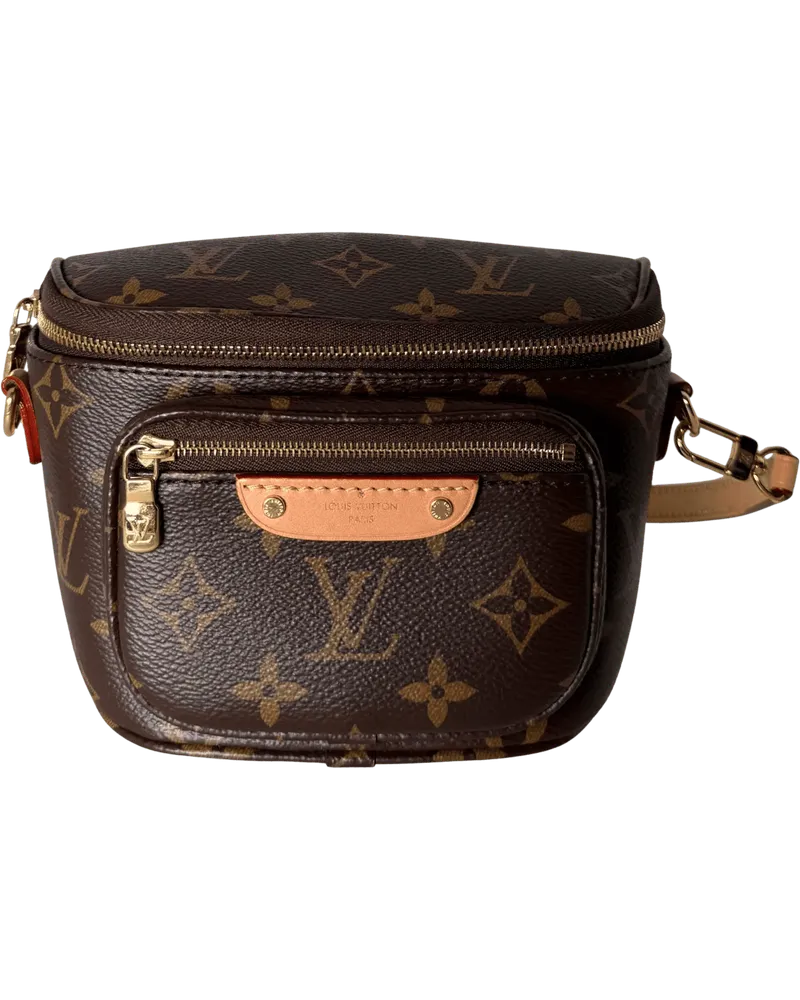 Louis Vuitton Bauchtaschen  Mini Bumbag Monogram Canvas M82335 B braun Braun