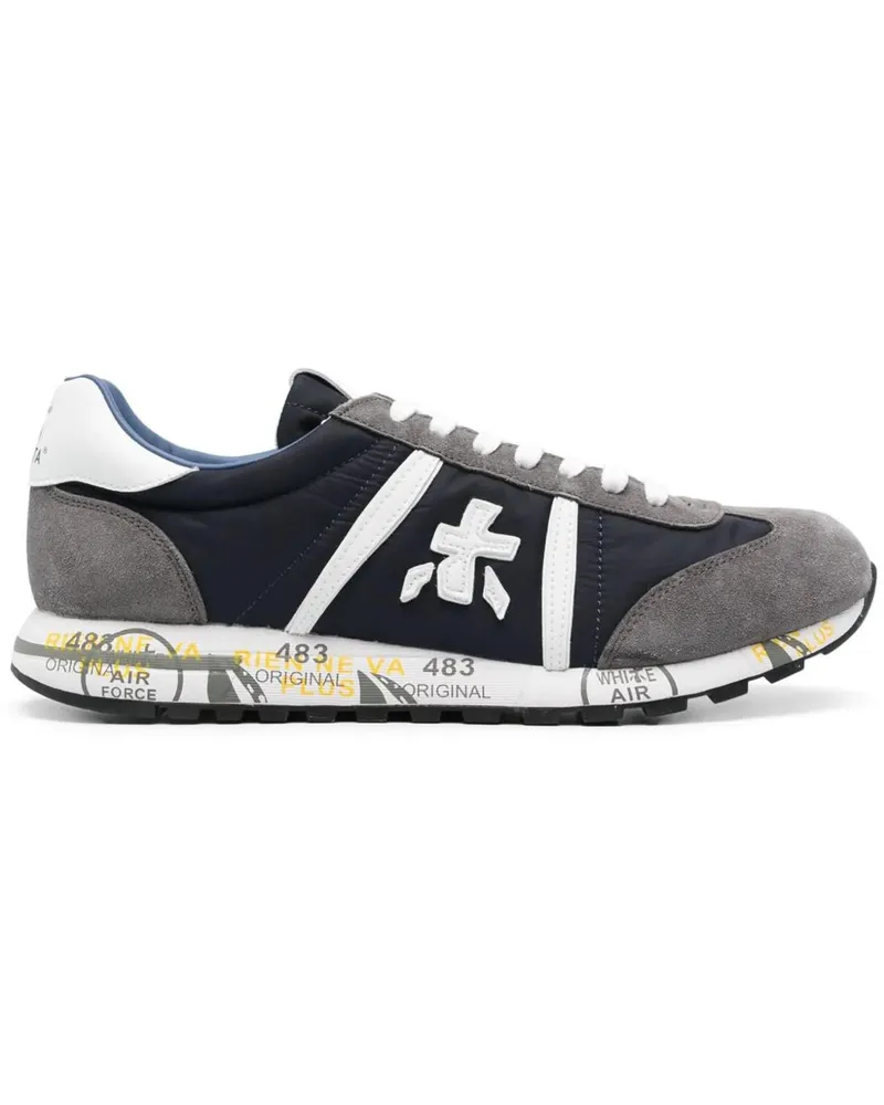 Premiata Low-Top Sneaker Sneakers Blue blau Blau