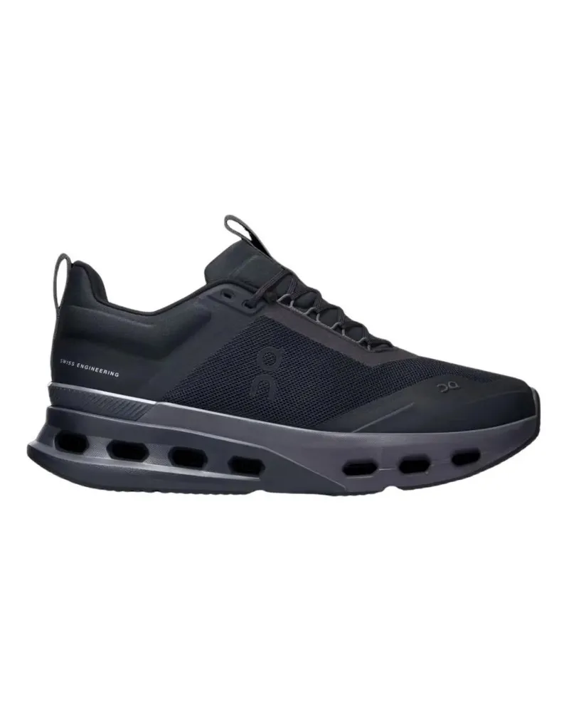 ON Low-Top Sneaker Cloudnova X Sneakers In Black Mesh schwarz Schwarz