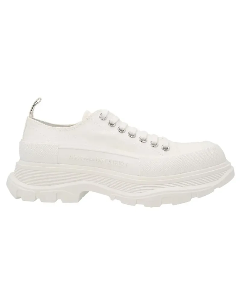 Alexander McQueen Low-Top Sneaker 'Canvas Sack' Sneakers weiß Weiß
