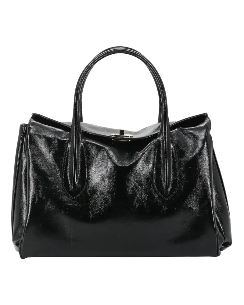 Abro Crossbody Bags Handtasche ACCORDION schwarz Schwarz