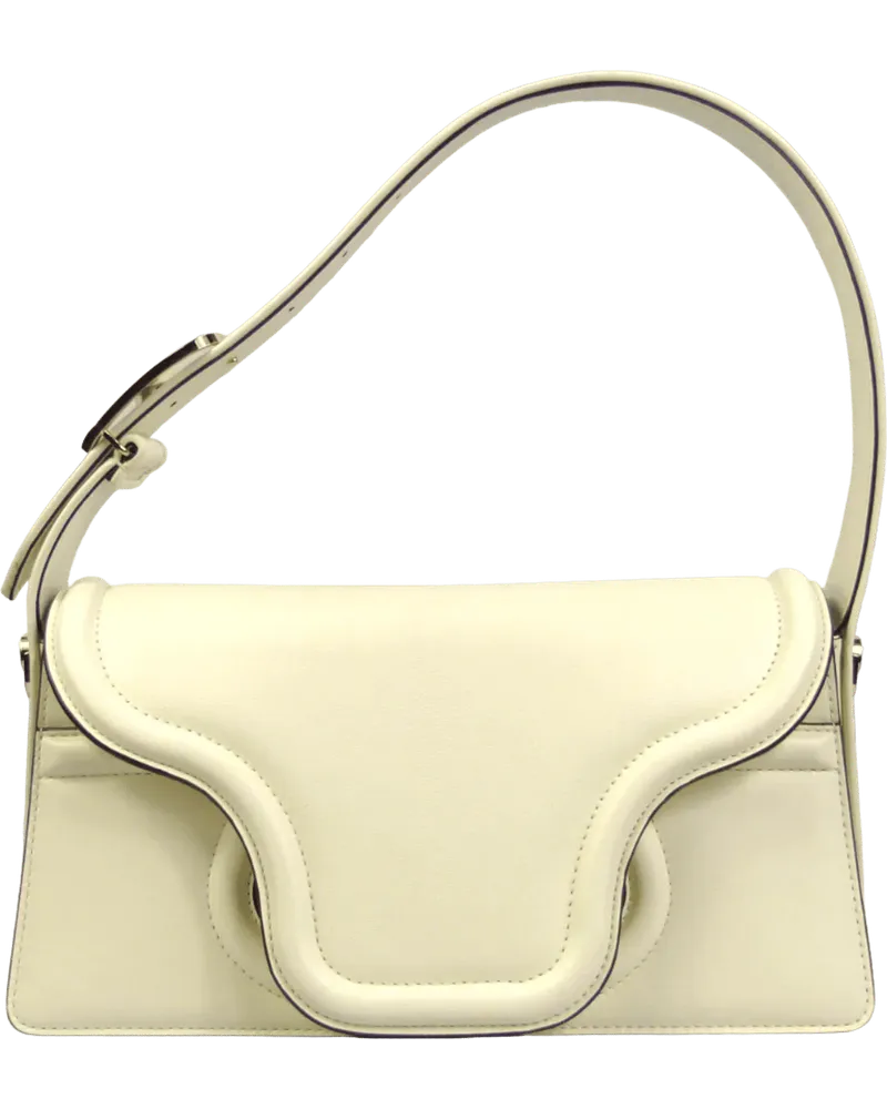 Valentino Garavani Hobo Bags Shoulder Bag in Pelle Avorio weiß Weiß