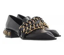 Loafer Coin Chain Loafers Leather schwarz
