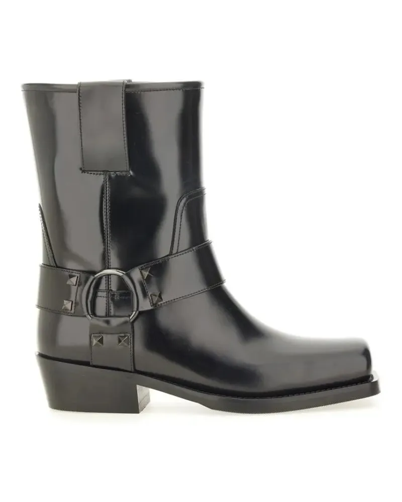 Valentino Garavani Stiefel "Rockstud" Boot schwarz Schwarz