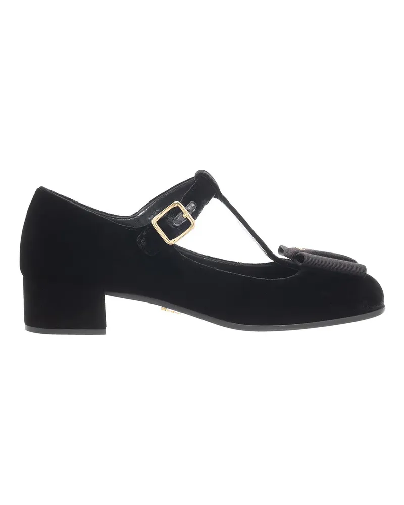 Prada Decollete schwarz Schwarz