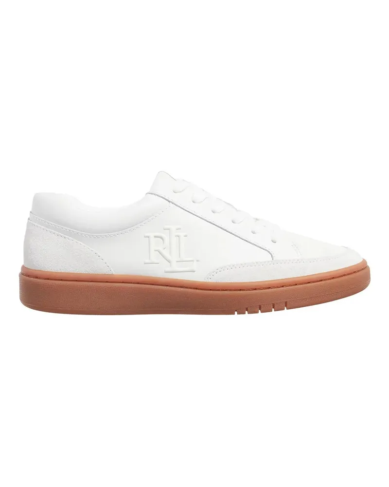 Ralph Lauren Low-Top Sneaker Hailey 6-Sneakers-Low Top Lace weiß Weiß