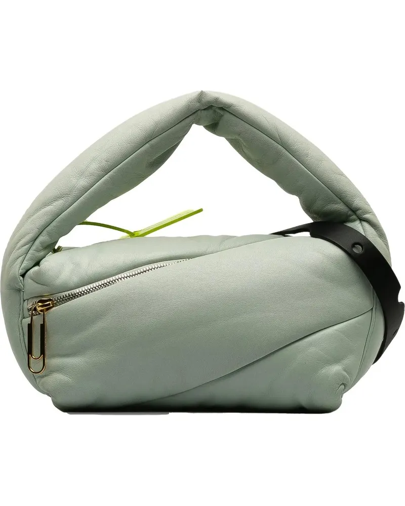 OFF-WHITE Hobo Bags 2012-2023 Leather Pump Pouch grün Grün