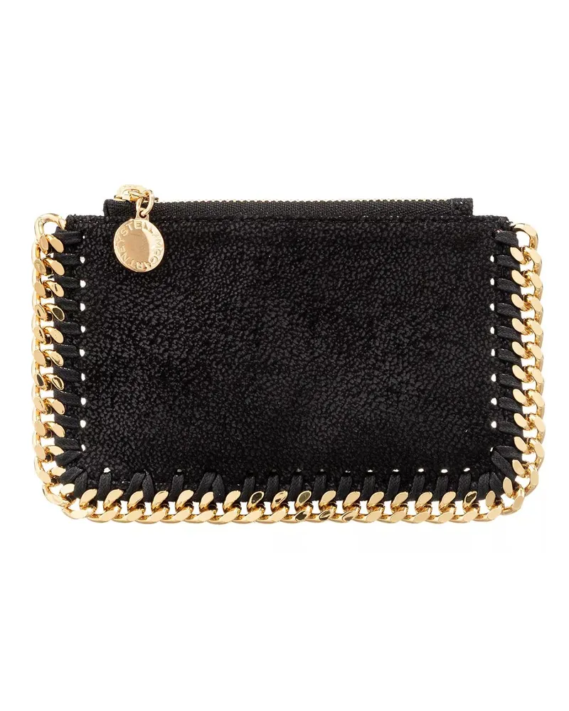 Stella McCartney Portemonnaie Falabella Card Case Schwarz