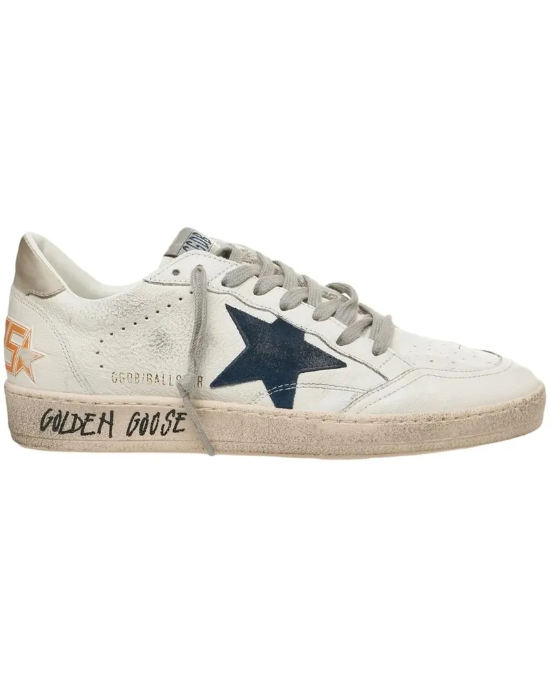 Golden Goose Low-Top Sneaker Sneakers 'Ball Star' weiß Weiß