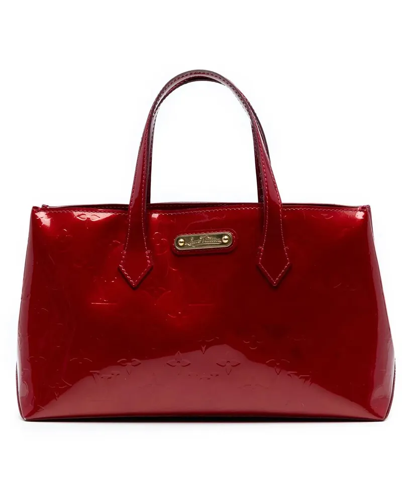 Louis Vuitton Crossbody Bags Monogram Vernis Wilshire PM rot Rot