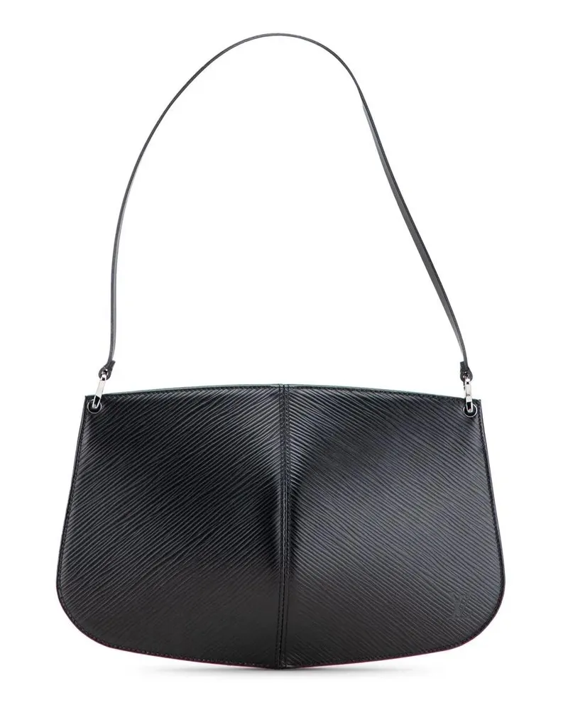 Louis Vuitton Hobo Bags Epi Demi Lune Pochette schwarz Schwarz