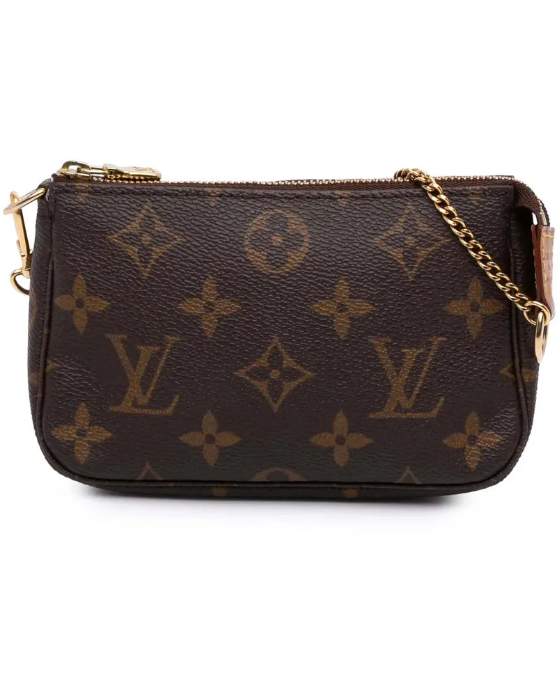 Louis Vuitton Crossbody Bags 2006 Monogram Mini Pochette Accessoires braun Braun