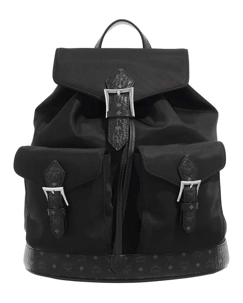 MCM Rucksäcke Aren Backpack Small schwarz Schwarz