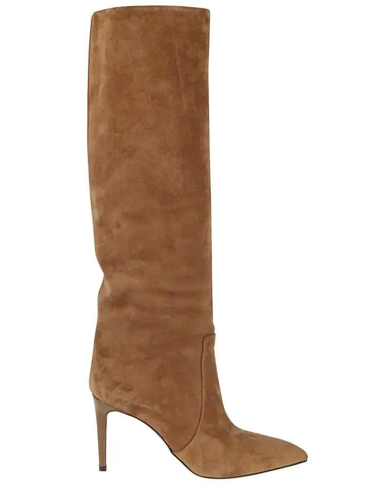 Paris Texas Stiefel Comfortable Leather Ankle Boots braun Braun