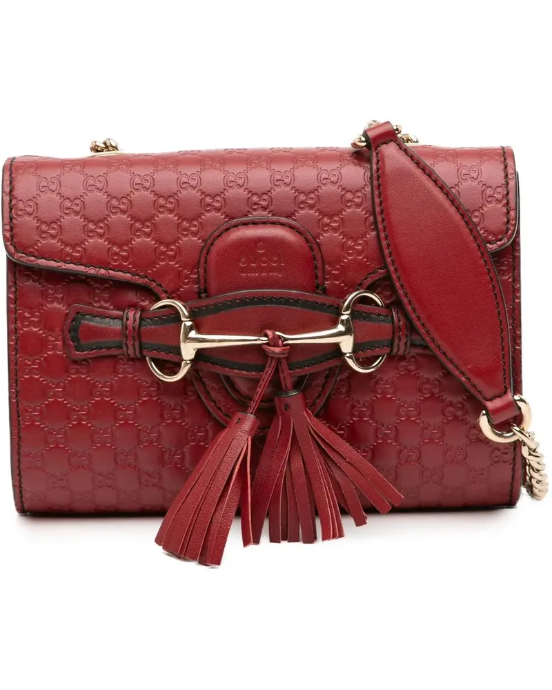 Gucci Hobo Bags Mini Microssima Emily Crossbody rot Rot