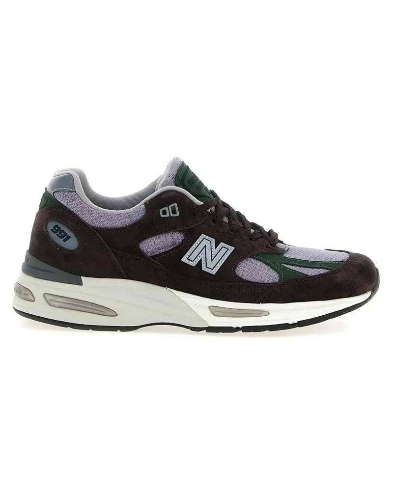 New Balance Low-Top Sneaker 'Made In Uk 991V2' Sneakers schwarz Schwarz