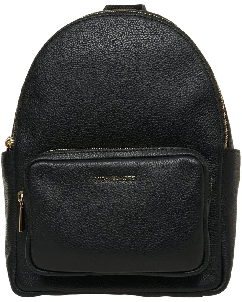 Michael Kors Rucksäcke Grained leather backpack 'Tanner' schwarz Schwarz