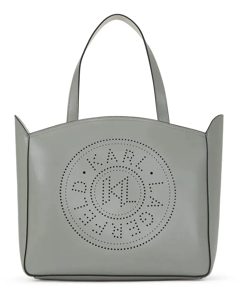 Karl Lagerfeld Shopper K/CIRCLE MITTELGROSSE TOTE-BAG grau Grau