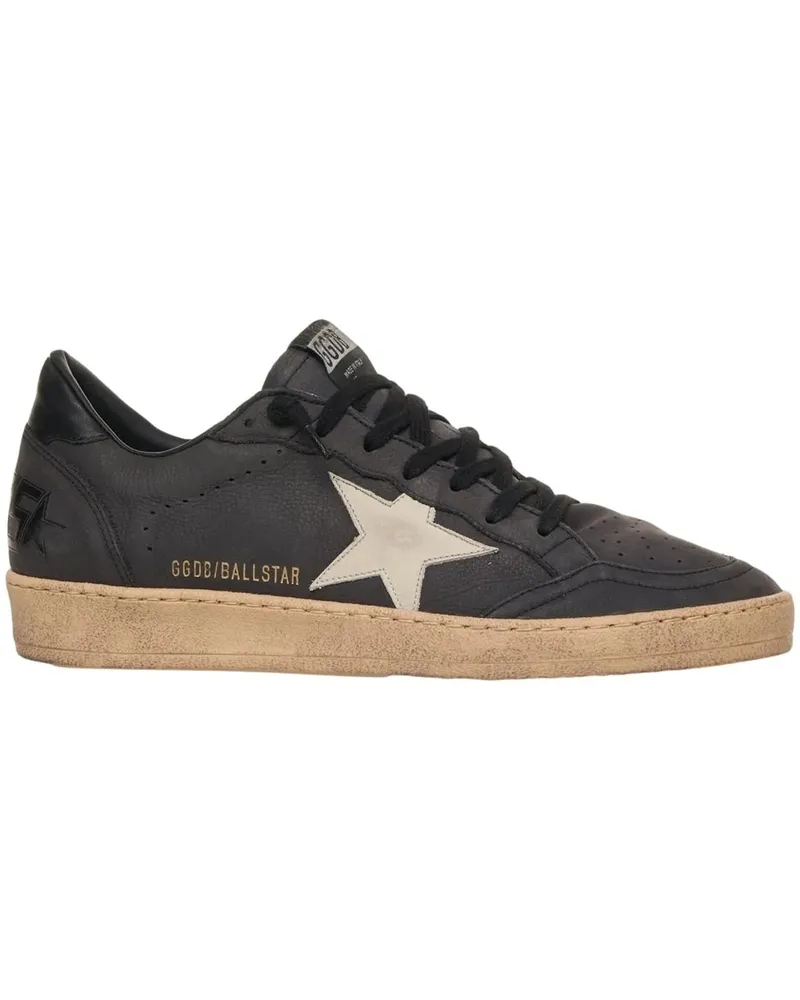 Golden Goose Low-Top Sneaker Sneaker 'Ball Star' schwarz Schwarz