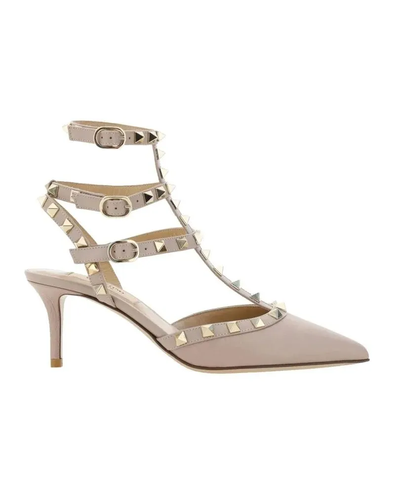 Valentino Garavani Hohe Schuhe Rockstud Pumps pink Rosa