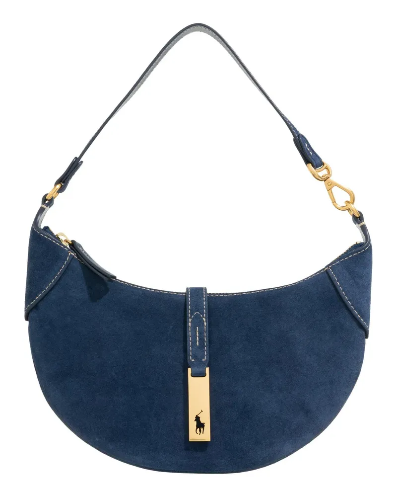 Ralph Lauren Hobo Bags P Id Mn Shdr-Shoulder Bag-Small blau Blau