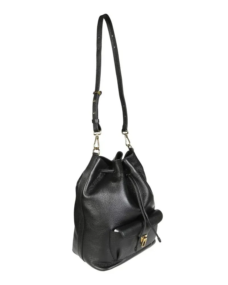 Coccinelle Beuteltaschen Bucket Backpack L schwarz Schwarz