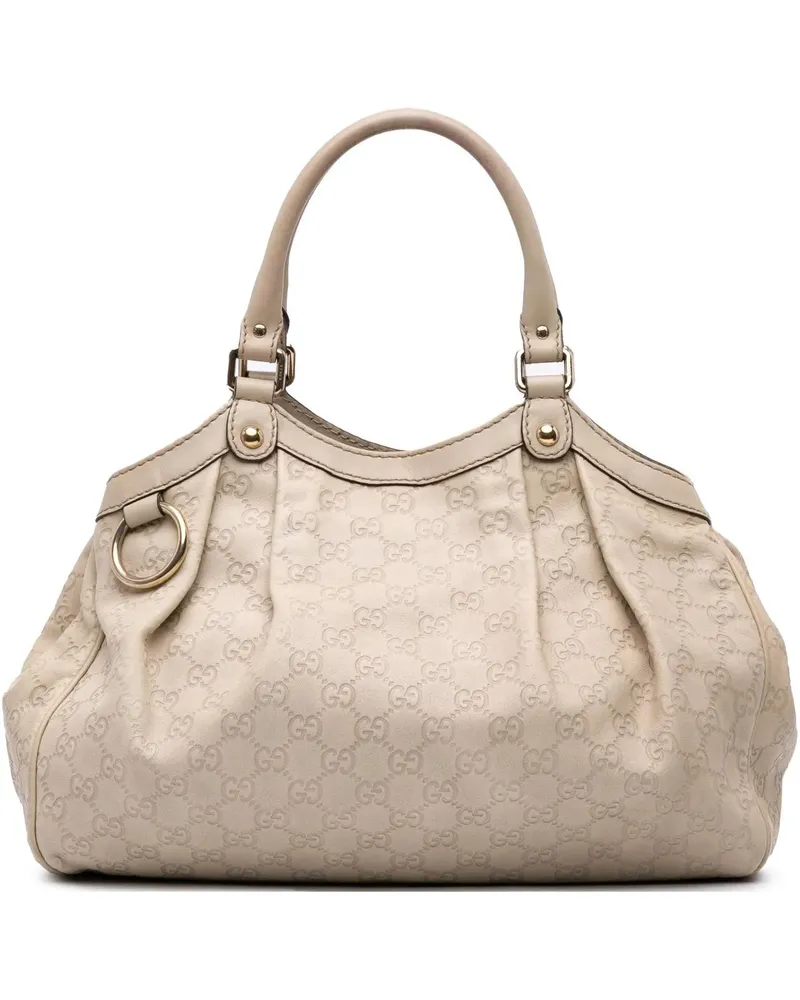 Gucci Shopper Medium ssima Sukey Tote braun Braun