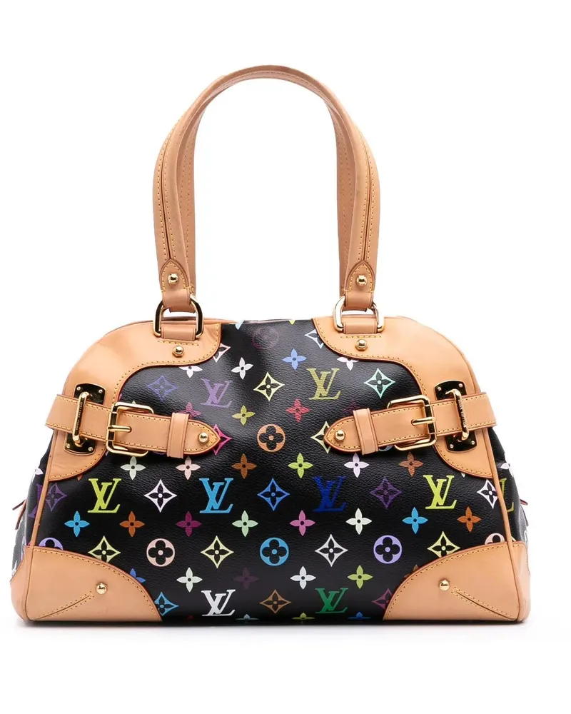 Louis Vuitton Hobo Bags Monogram Multicolore Claudia schwarz Schwarz