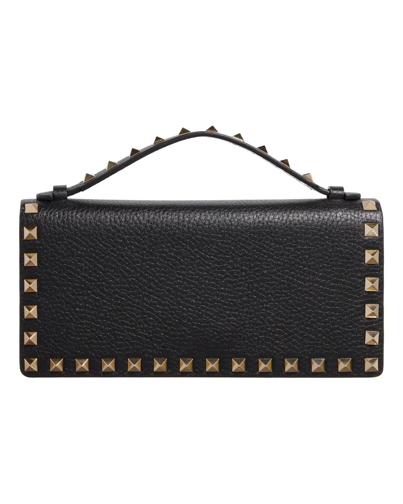 Valentino Garavani Portemonnaie Wallett On A Chain schwarz Schwarz