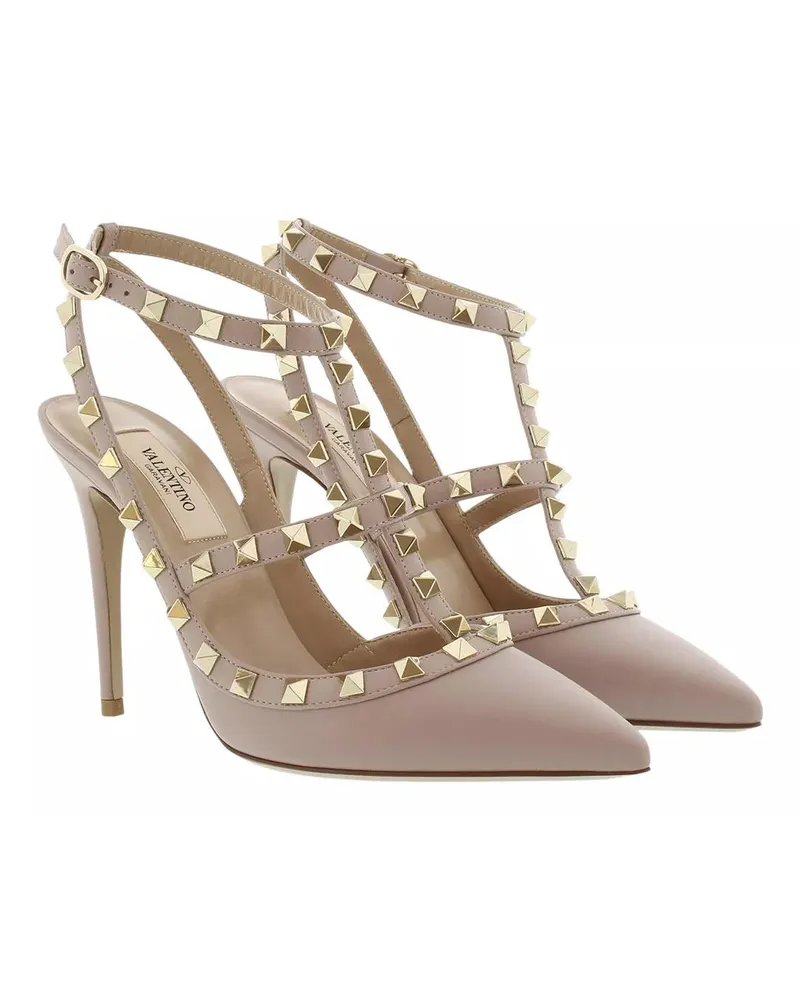 Valentino Garavani Pumps & High Heels Rockstud Pump Ankle Strap rosa Gold